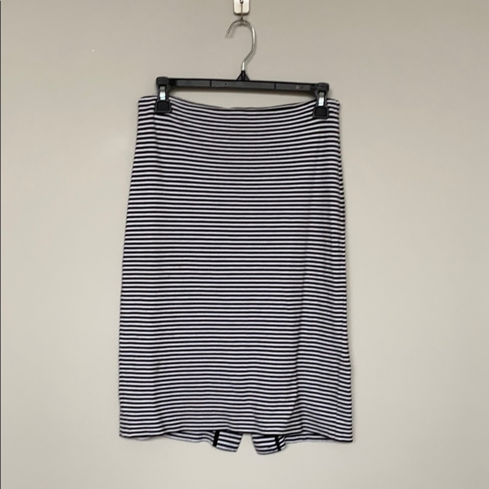 Banana Republic Striped Pencil Skirt
